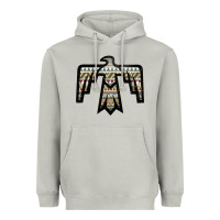 Moon Dust Western Green Aztec Thunderbird Heavyweight Hoodie - Bettercallsaul