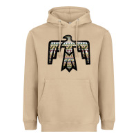 Mushroom Western Green Aztec Thunderbird Heavyweight Hoodie - Bettercallsaul
