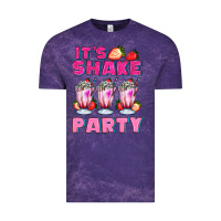Cloud Purple its shake party with milkshake Vintage Tee - AdoDesignShop