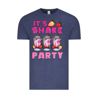 Vintage Denim its shake party with milkshake Vintage Tee - AdoDesignShop