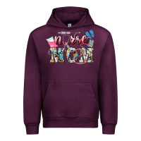 Mauve Wine Nurse mom Mother's Day Urban Hoodie - HowdyJamesFarm