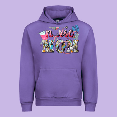 Nurse Mom Mother's Day Urban Hoodie Designed By Howdyjamesfarm