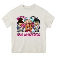 Cream hair whisperers Heavy Core Tee - BarkalooDesign