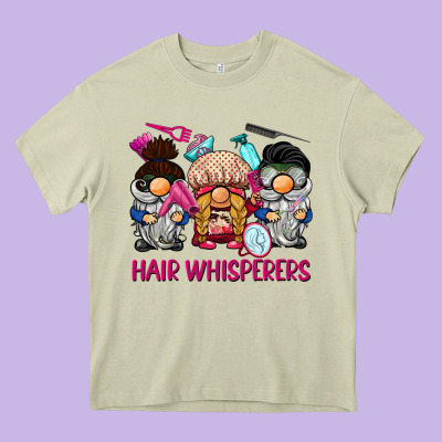 Hair Whisperers Heavy Core Tee Designed By Barkaloodesign