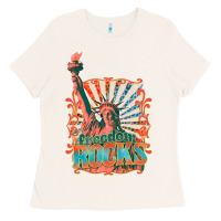 Bone retro freedom rocks billie wilder Ladies Tee - texasbilliewilder