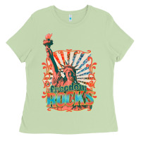 Matcha retro freedom rocks billie wilder Ladies Tee - texasbilliewilder