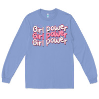 Colony Blue girl power Long Sleeve Tee - MaliasSmallBusiness