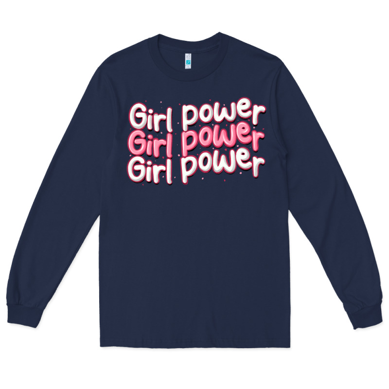 Girl Power Long Sleeve Tee by MaliasSmallBusiness | Teevron