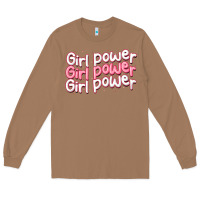 Toasted Coconut girl power Long Sleeve Tee - MaliasSmallBusiness