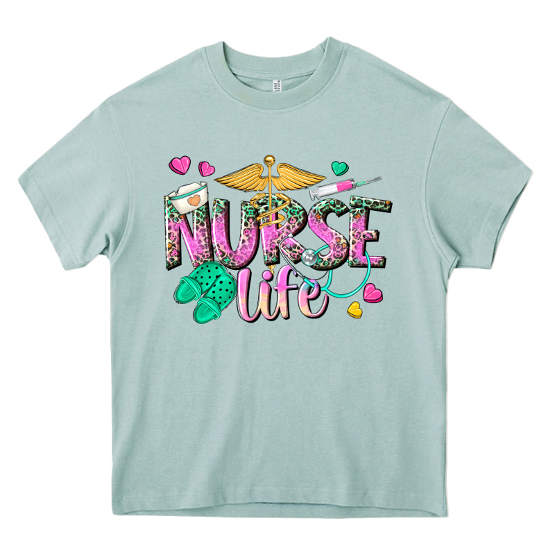 Nurse Life Heavy Core Tee by texasbilliewilder | Teevron