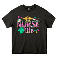 Asphalt nurse life Heavy Core Tee - texasbilliewilder