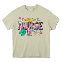 Mossy nurse life Heavy Core Tee - texasbilliewilder