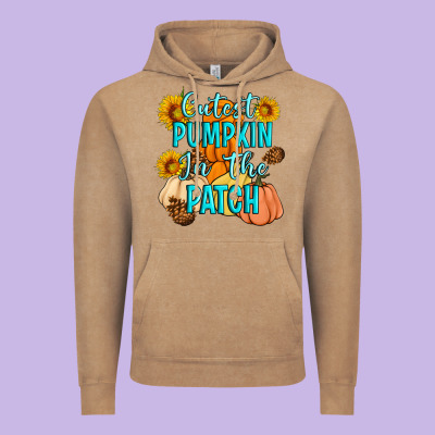 Cutest Pumpkin In The Patch Vintage Hoodie Designed By Artiststas