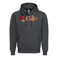 Smoke tis the season christmas debbie cake Zipper Hoodie - MaliasSmallBusiness