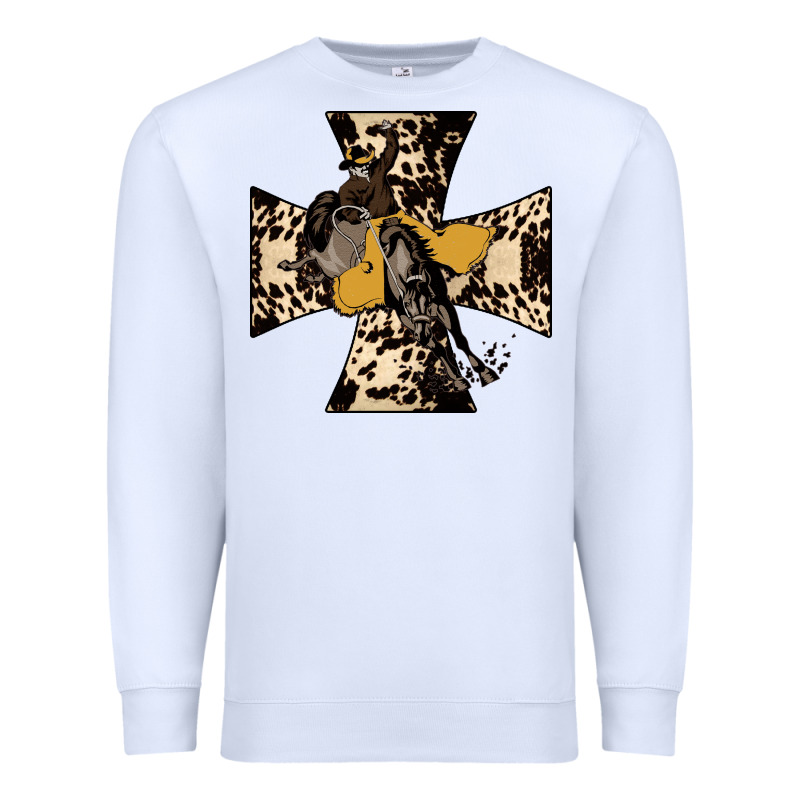 Bronc Rider Premium Sweatshirt by Bettercallsaul | Teevron