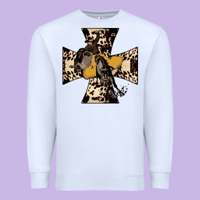 Bronc Rider Premium Sweatshirt Designed By Bettercallsaul