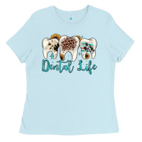 Baby Blue dental life Ladies Tee - JahusDesignShop