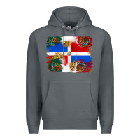 Rock Mexican and Puerto Rico Flag Premium Hoodie - texasbilliewilder
