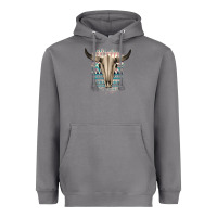 Storm Western Aztec Bull Skull Heavyweight Hoodie - Bettercallsaul