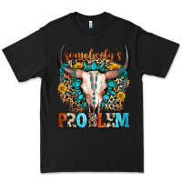 Black somebody's problem Premium Tee - Zillion Design Studio