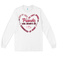 White side by or miles apart friends will always be conn Long Sleeve Tee - MaliasSmallBusiness