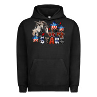 Pigment Black Oh my stars horse 4th of july Urban Hoodie - CowGirlArtShop