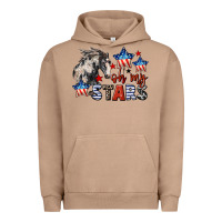 Pigment Burro Oh my stars horse 4th of july Urban Hoodie - CowGirlArtShop