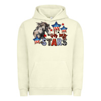 Pigment Pistachio Oh my stars horse 4th of july Urban Hoodie - CowGirlArtShop