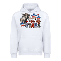 White Oh my stars horse 4th of july Urban Hoodie - CowGirlArtShop