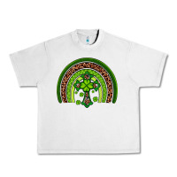 Lunar Rock Western Shamrock Cross Rainbow Urban Heavy Tee - Artiststas