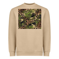 Mushroom camouflage  leopard Heavyweight Sweatshirt - BarkalooDesign