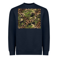 Navy camouflage  leopard Heavyweight Sweatshirt - BarkalooDesign