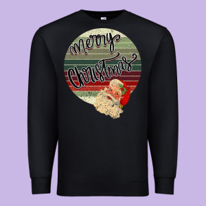 Merry Christmas Vintage Retro Premium Sweatshirt Designed By Bettercallsaul