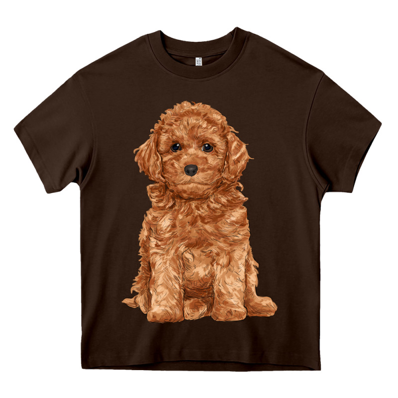 Toy Poodle Heavy Core Tee by RanaPortraitStore | Teevron