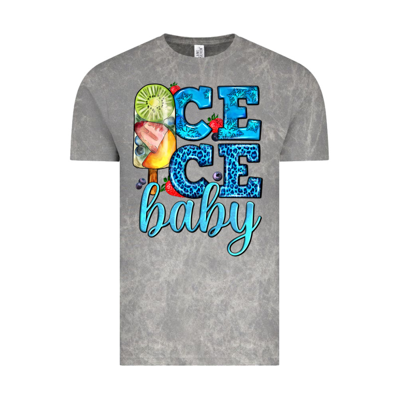 Ice Ice Baby With Popsicle Vintage Tee by AdoDesignShop | Teevron