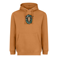 Meerkat Western Gemstone Bull Skull Heavyweight Hoodie - Bettercallsaul