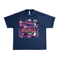Navy come on nurse lets go party Urban Heavy Tee - AdoDesignShop