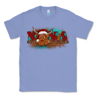 Colony Blue christmas nana highland cow Classic Tee - BarkalooDesign