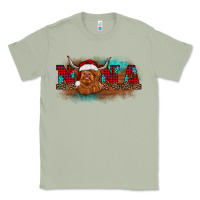 Matcha christmas nana highland cow Classic Tee - BarkalooDesign