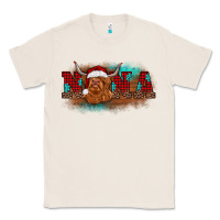 Natural christmas nana highland cow Classic Tee - BarkalooDesign