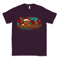 Plum christmas nana highland cow Classic Tee - BarkalooDesign