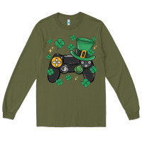 Army Green video game st patricks day Long Sleeve Tee - MaliasSmallBusiness