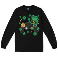 Black video game st patricks day Long Sleeve Tee - MaliasSmallBusiness