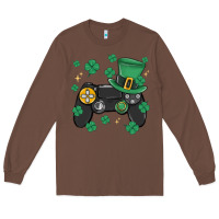 Chestnut video game st patricks day Long Sleeve Tee - MaliasSmallBusiness