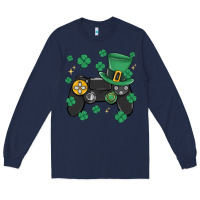 Navy video game st patricks day Long Sleeve Tee - MaliasSmallBusiness