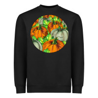 Black Fall Rounded Heavyweight Sweatshirt - LillyAllenDesigns