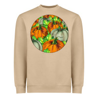Mushroom Fall Rounded Heavyweight Sweatshirt - LillyAllenDesigns