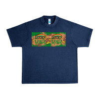 Navy St. Patrick's Day Western  Lucky And Blessed Urban Heavy Tee - Artiststas