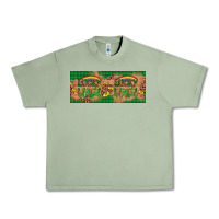 Oil Green St. Patrick's Day Western  Lucky And Blessed Urban Heavy Tee - Artiststas