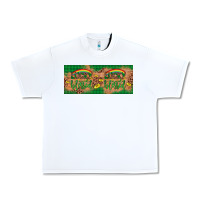 White St. Patrick's Day Western  Lucky And Blessed Urban Heavy Tee - Artiststas